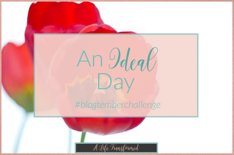 Blog-tember Day 2// A Ideal Day