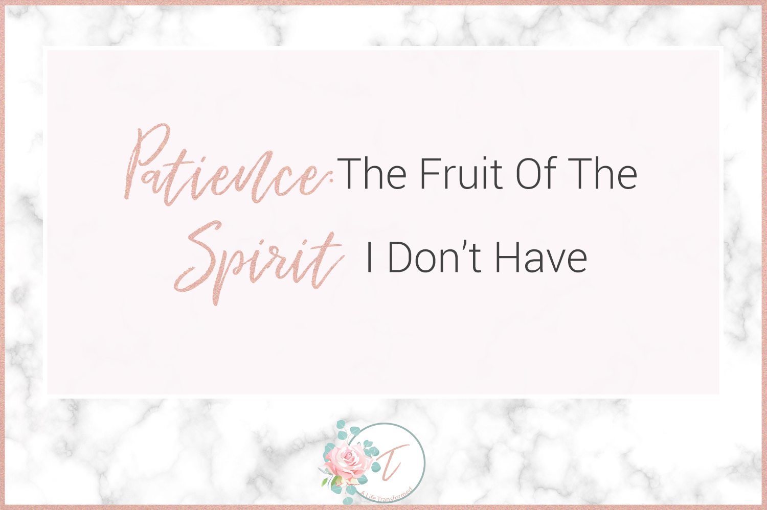 Fruit of the Spirit