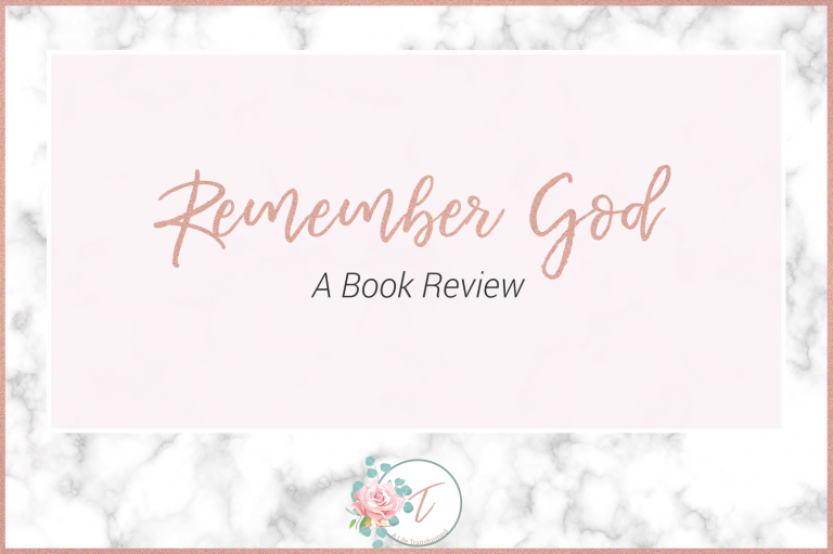 Remember God | A Book Review